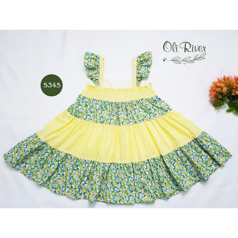 Váy cánh tiên xoè bé gái Oli River