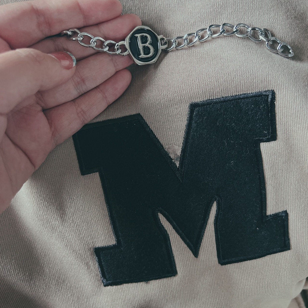 ÁO NỈ ĐÔI CHỮ M DÀI TAY CHO NAM VÀ NỮ