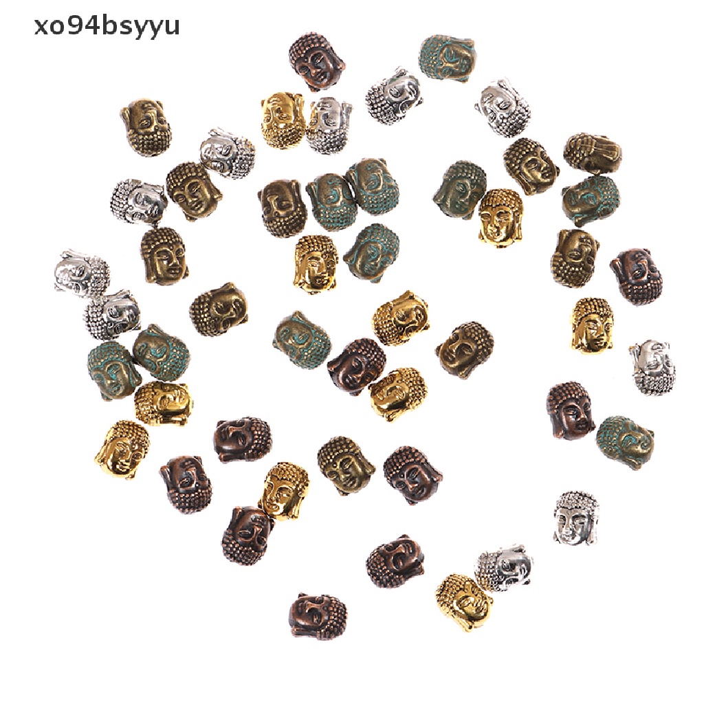 10 Hạt Xỏ Lỗ Xo94Bsyu Hình Đầu Phật Dùng Cho Làm Trang Sức Diy