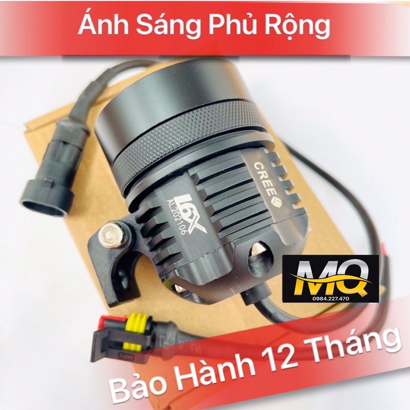 ⏰ĐÈN TRỢ SÁNG L6X CREE  CHÍNH HÃNG mQ HOT ⏰35w SÁNG MẠNH + BH 1 NĂM ĐỔI MỚI