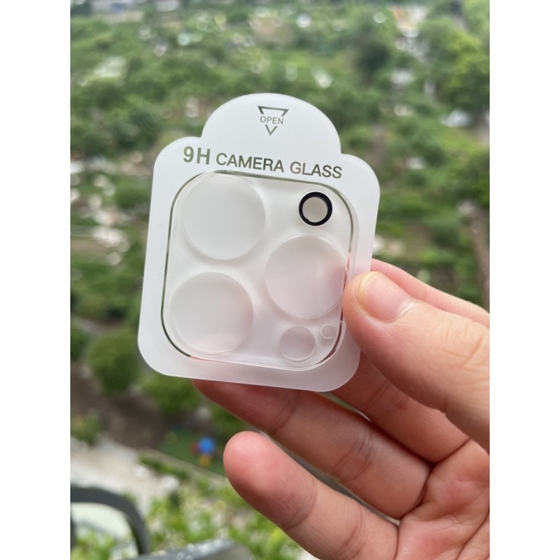 Bộ 2 Miếng dán kính hiệu Gor bảo vệ Camera cho iPhone 14 Pro Max, 14 Pro, 14 Plus full cụm camera trong suốt