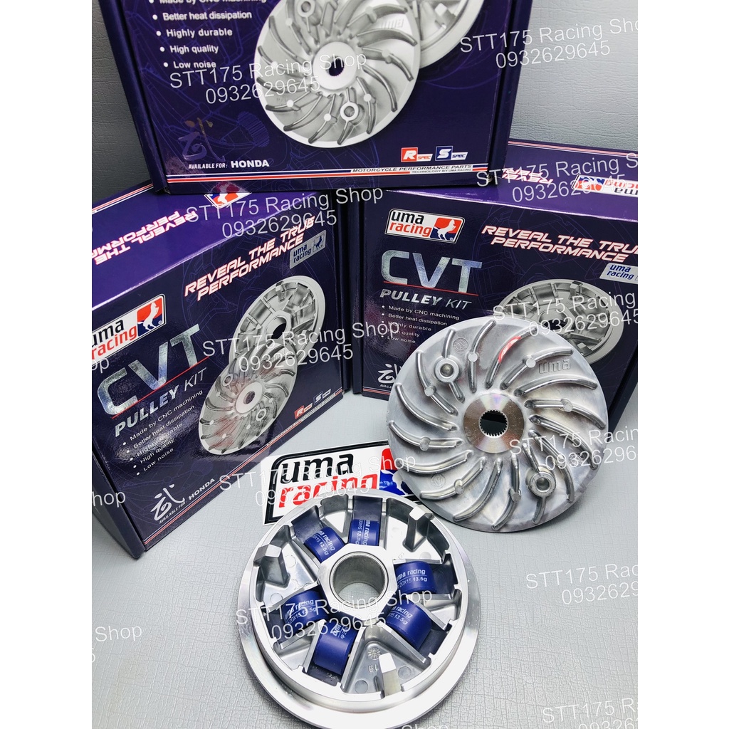 Nồi trước UMA dành cho Vario 125 / 150 ( 2 mặt nhôm nồi + bi nồi )