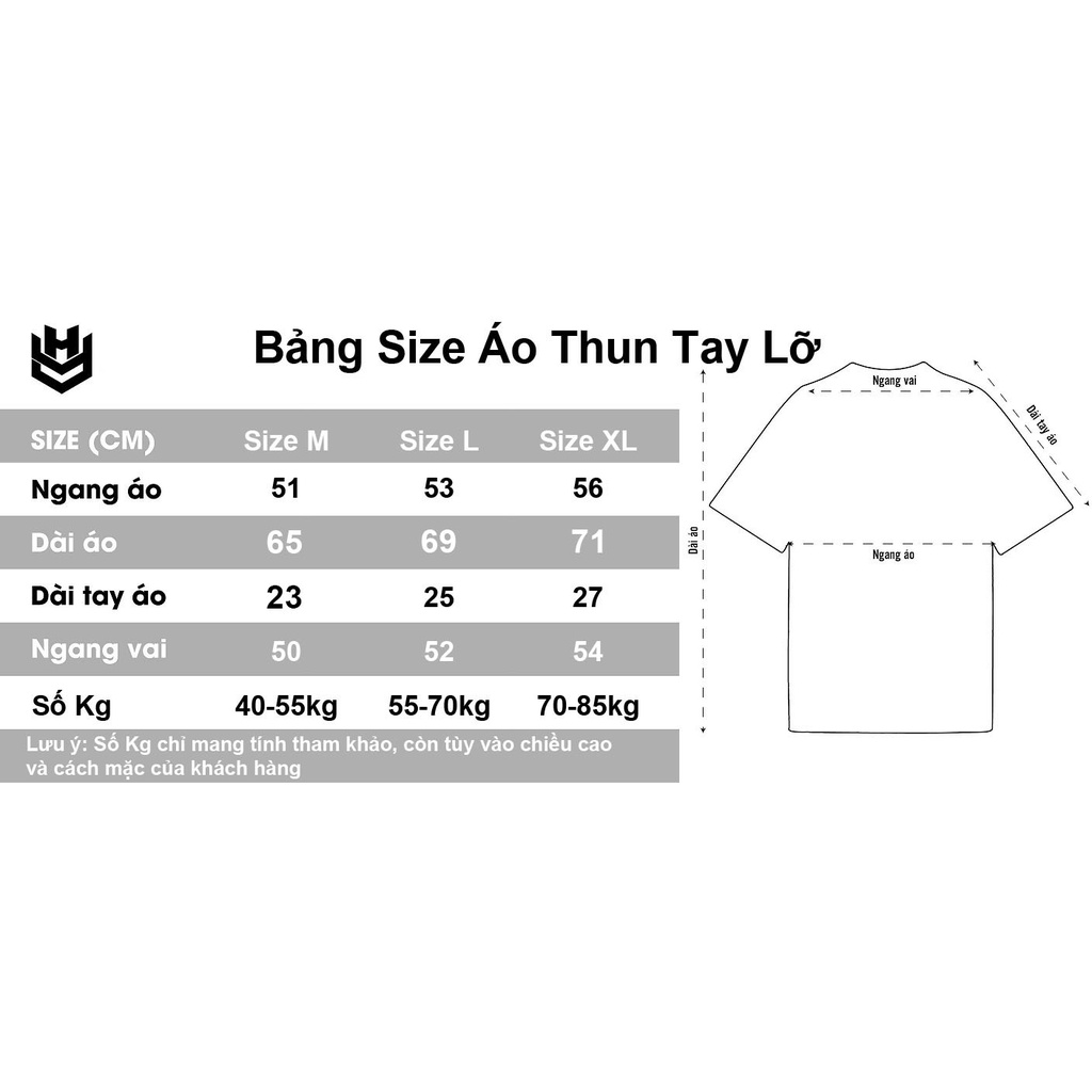 Áo thun tay lỡ HY KOREA nam nữ form rộng thời trang BSSTMMR Unisex DC314