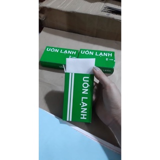 Bán sỉ 10 hộp Giấy uốn tóc hộp xanh dùng uốn xoác lạnh