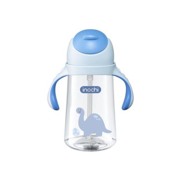 Bình Nước Trẻ Em Goki Dino 470ml Bình Tập Uống Nước Cho Bé Có Tay Cầm