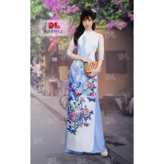 Vải áo dài con công