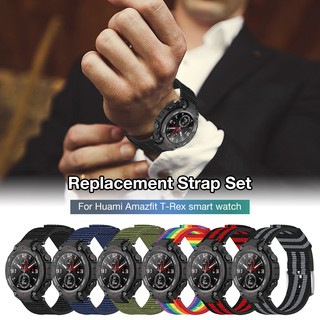 Dây Đeo Thay Thế Chất Liệu Silicon Thiết Kế Nhiều Lỗ Thời Trang Cho Amazfit T-Rex