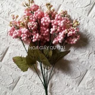 CDHHX- Cành điểm hoa hạt xốp