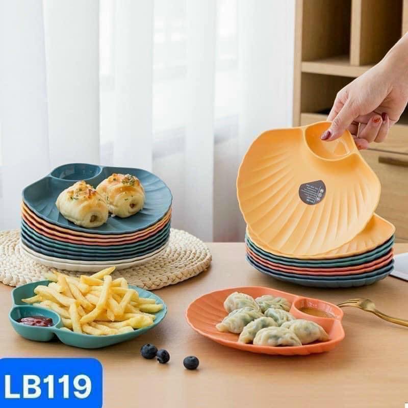 SET 4 ĐĨA Decor Hình Vỏ Sò Dễ Thương