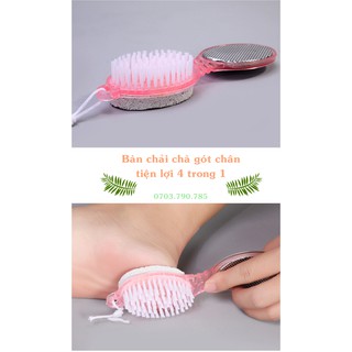 Dụng cụ chà gót chân tiện lợi 4in1