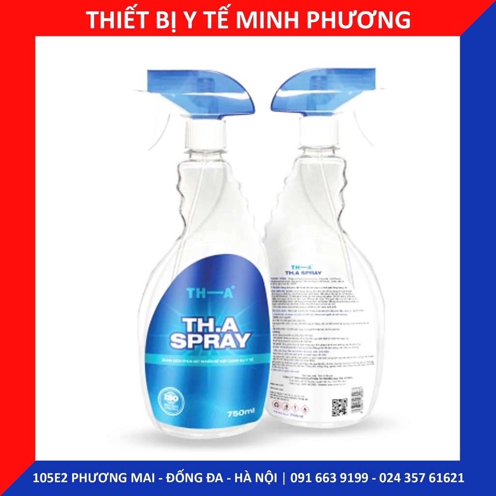 Dung dịch phun diệt khuẩn bề mặt dụng cụ TH.A SPRAY