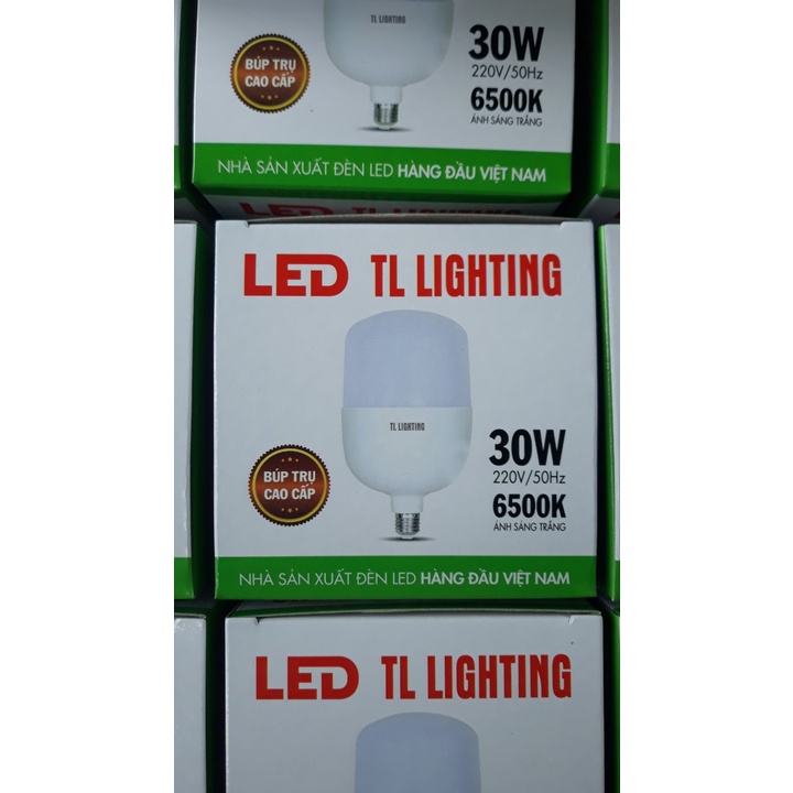 Bóng LED trụ 20W-30W-40W-50W  Siêu sáng -Siêu bền Công nghệ KOREA