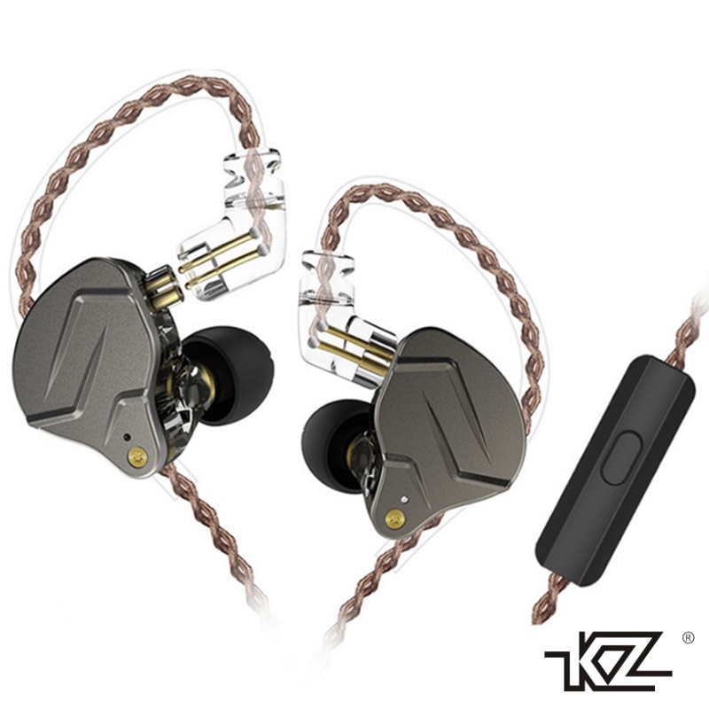 Tai nghe nhét tai QKZ KZ ZSN PRO 1ba+1dd 3.5mm với chống ồn có mic