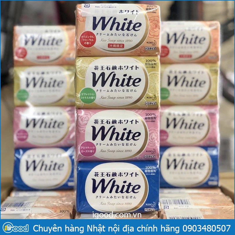 Xà phòng tắm Kao White Nhật 130g
