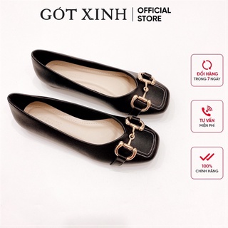 [Mã BMLT35 giảm đến 35K đơn 99K] Giày búp bê nữ GÓT XINH GX8 đế bệt da mờ