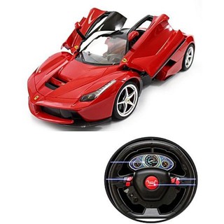 Giá Siêu Rẻ-Đồ chơi Xe điều khiển Ferrari dòng vô lăng pin sạc [ Xe chất ]