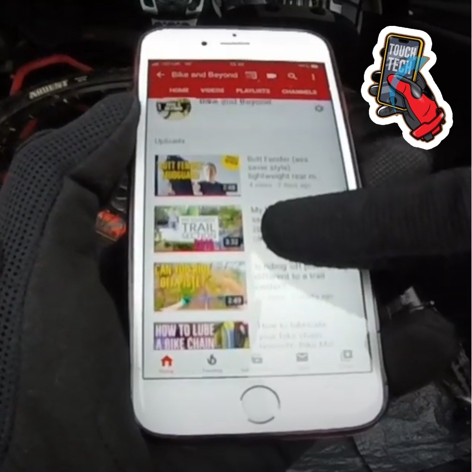 Găng Tay Chạy Xe Đạp Có Thể Chạm Màn Hình Cảm Ứng 7 Màu Chất Lượng Cao