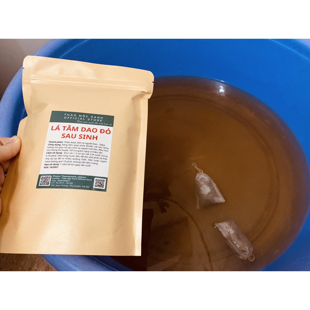 Lá Tắm Thảo Dược Dao Đỏ Giúp Mẹ Sau Sinh Nhanh Hồi Phục Cơ Thể | BigBuy360 - bigbuy360.vn