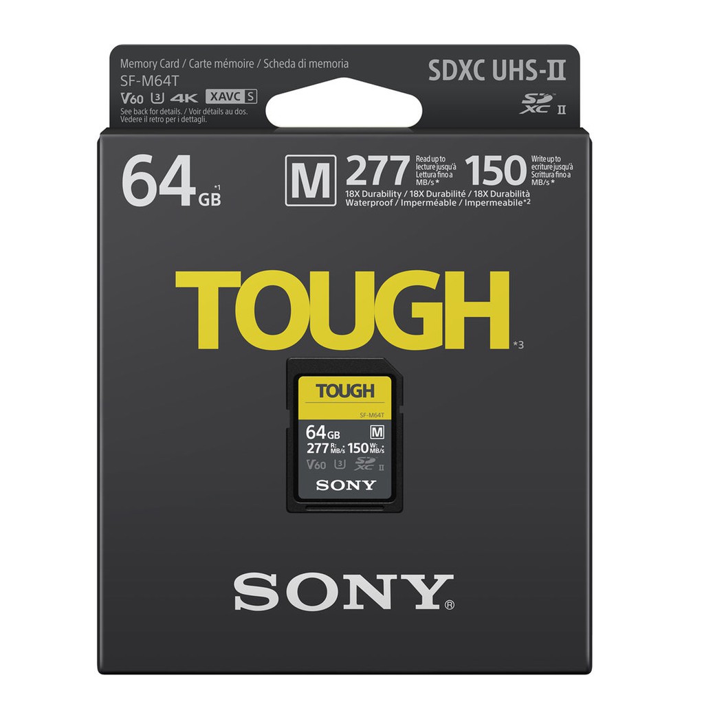 THẺ NHỚ SONY SDXC 64GB 277MB/S