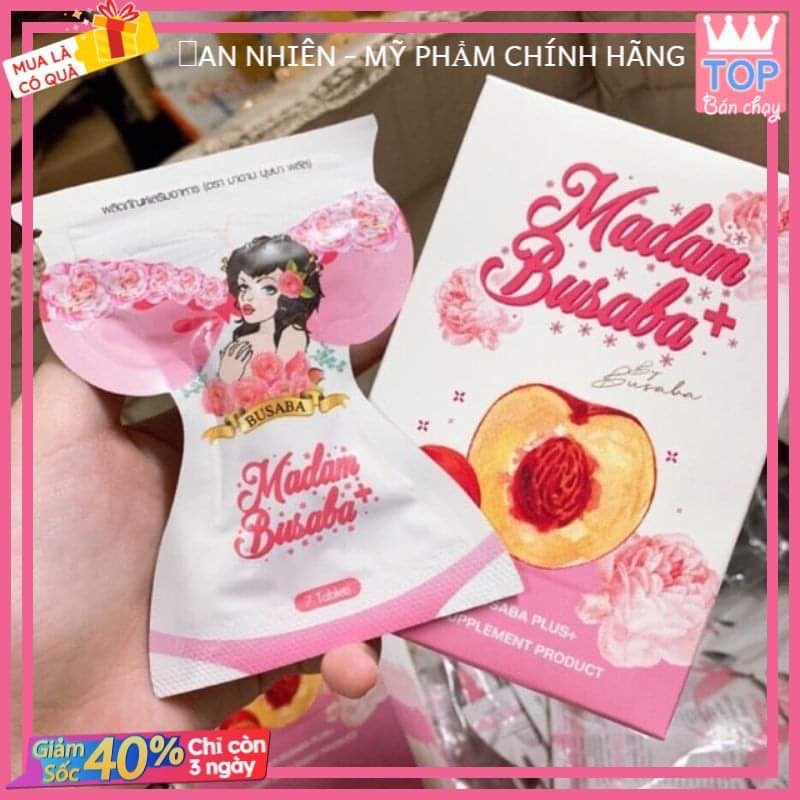 Madam busaba viên no ngực đẹp da thái lan chính hãng | BigBuy360 - bigbuy360.vn