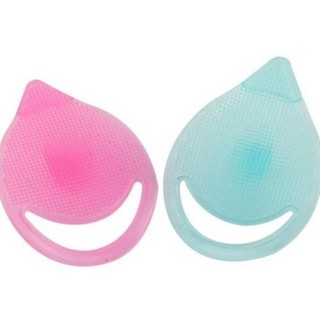 Miếng rửa mặt massage trị mụn đầu đen silicon