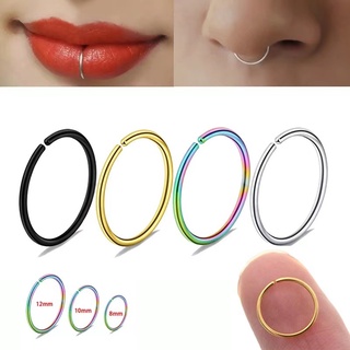Khuyên Mũi Tròn Khuyên Môi Basic Thép Không Gỉ