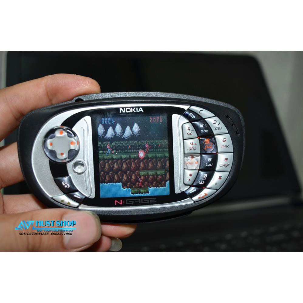 Điện Thoại Nokia N-gage Sản Xuất Tại Phần Lan Tặng Thẻ Nhớ MMC Cài Full Game Cổ Điển [Chính Hãng]