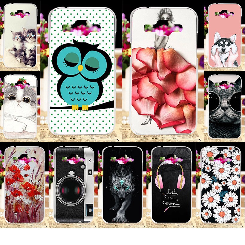 Ốp lưng silicone mềm nhiều họa tiết dễ thương cho Samsung Galaxy J1 2016 J120 J120a | BigBuy360 - bigbuy360.vn