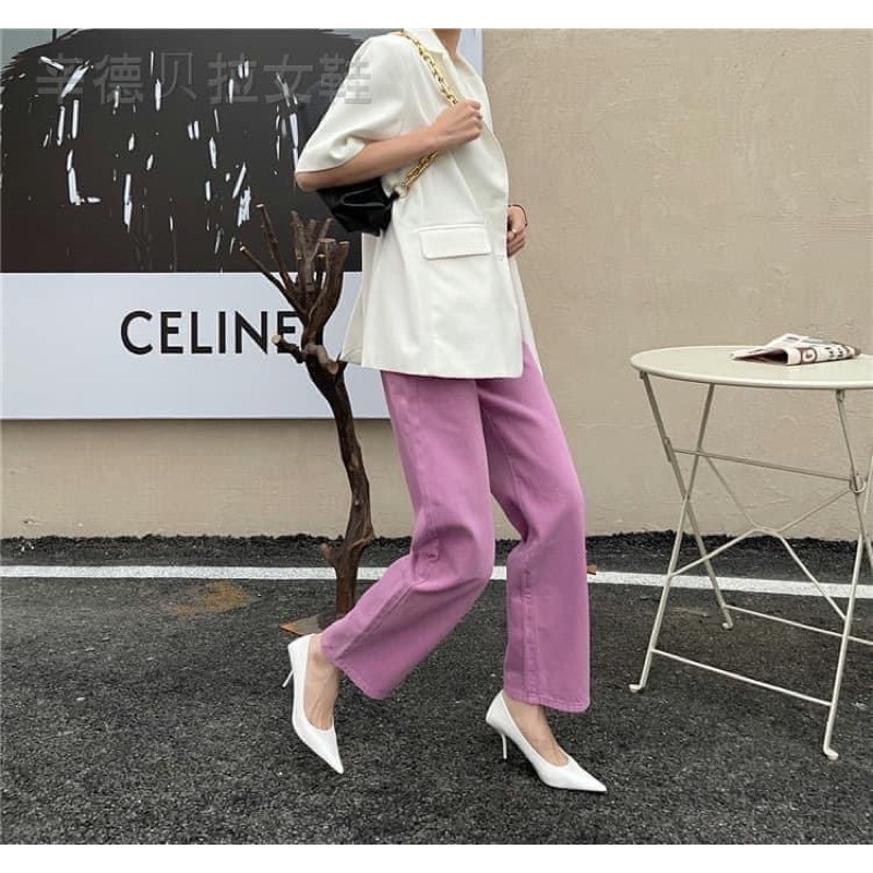 Giày cao gót mũi nhọn 7p