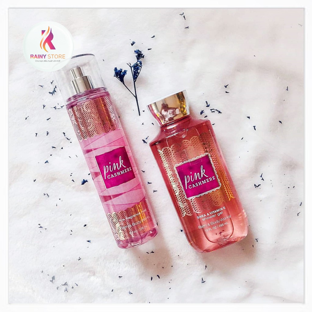 Gel tắm Bath & Body Works Pink Cashmere 295ml