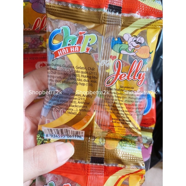 Kẹo dẻo chip Jelly Hải Hà (gói 16g)