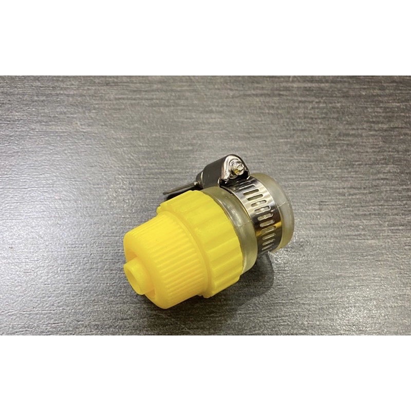Đầu Nối nhanh ống mềm 14mm với vòi nước có đai siết để tưới cây,rửa xe