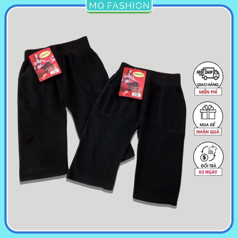 Quần legging nữ lửng nâng mông 5566 lưng cao dày dặn cao cấp siêu co giãn (sỉ lẻ)