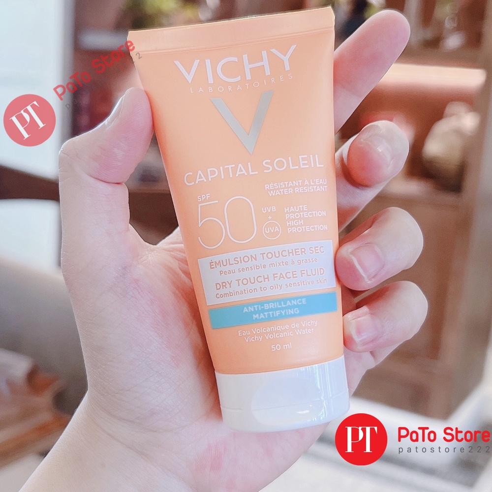 Kem Chống Nắng Vichy Capital Soleil SPF50 50ml-kem chống nắng vichy chính hãng
