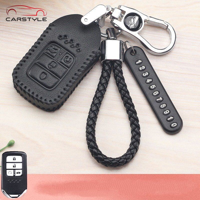 Bao da Honda City, Civic, CRV, HRV Bọc da chìa khoá