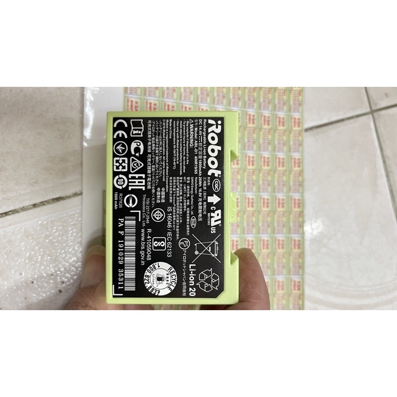 Pin thay thế cho robot roomba lau 380-390 ,520-980