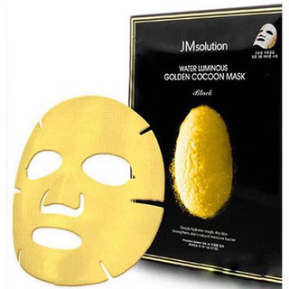 [ Bán Theo Miếng ] - Mặt Nạ Kén Vàng JM Solution Water Luminous Golden Cocoon Mask 30ml