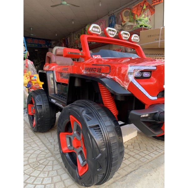 Oto điện 1200 rẻ nhất thị trường xe bình tỏ sạc điện khoẻ có nhạc blt…xe to  đẹp mẫu mà ga tự động và điều khiển từ xa