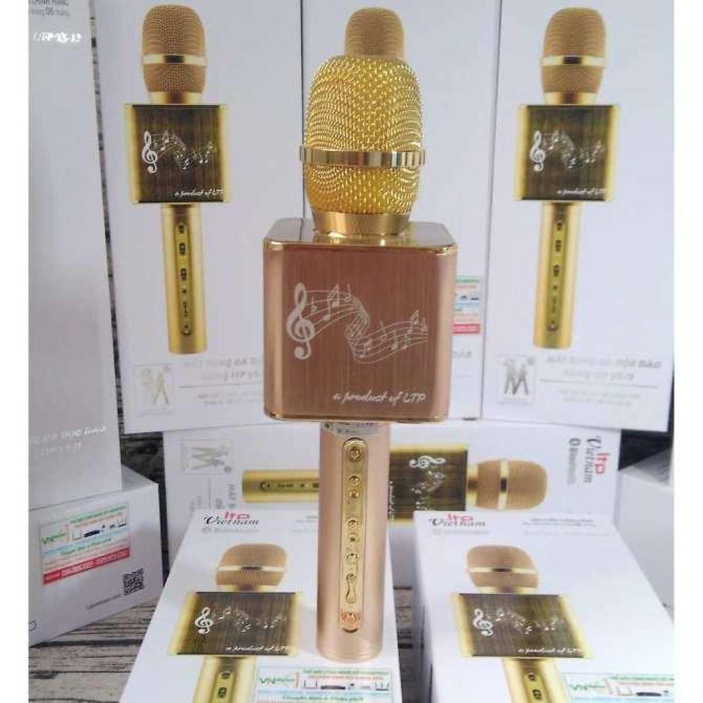 [Mã ELHACE giảm 4% đơn 300K] Micro Karaoke Bluetooth Kèm Loa LTP YS12 hỗ trợ chức năng hát song ca_Bảo hành 06 tháng