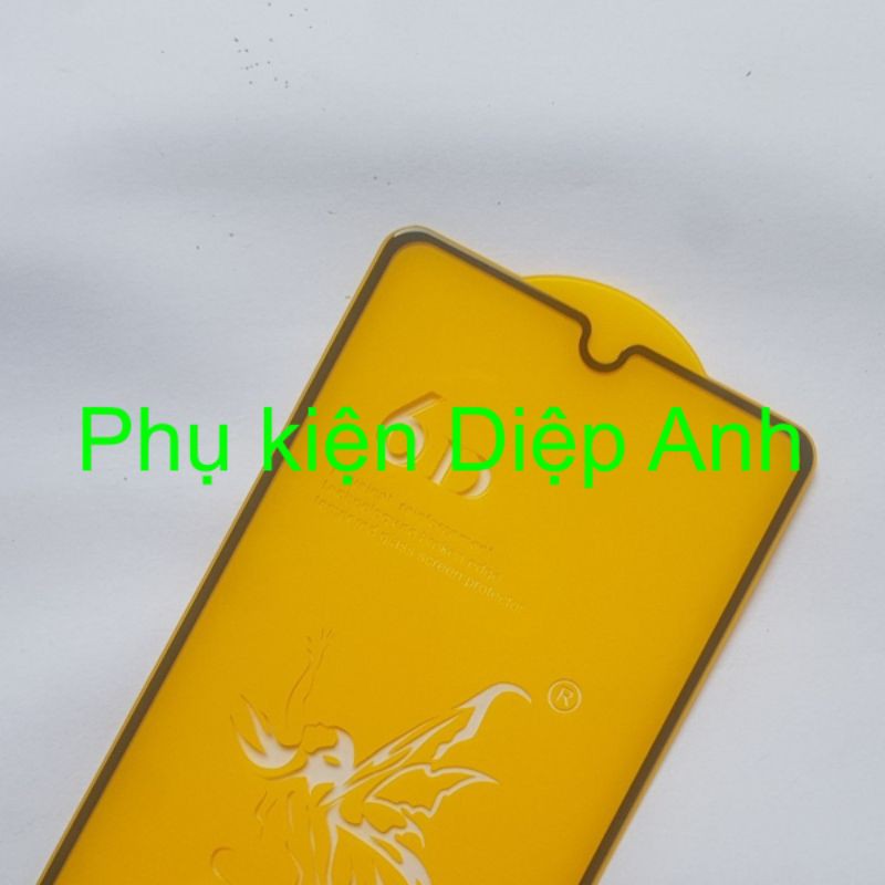 Samsung A31 | Kính cường lực full màn 6D thiên thần + Ốp lưng chống sốc RZANTS viền dẻo mặt lưng trong