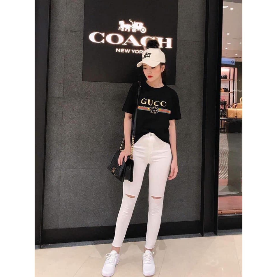 QUẦN KAKI RÁCH 2 GỐI SIÊU CO DÃN ÔM BODY CỰC RẺ, QUẦN SKINNY NỮ. METSHOP