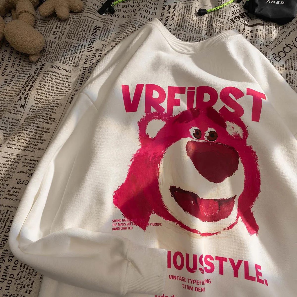 NRVP Áo Thun Nữ Dài Tay Cổ Tròn Thời Trang Hàn