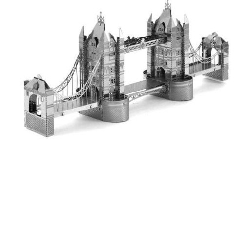 XEM VIDEO - Đồ chơi lắp ghép mô hình 3D bằng thép Cầu London Bridge 09 -DC2154