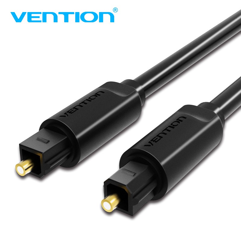 Vention Dây Cáp Quang Âm Thanh Spdif 1m 2m 3m 5m Cho Đầu Cd Dvd Xbox 360 Ps3 Mini Disk Av Ne