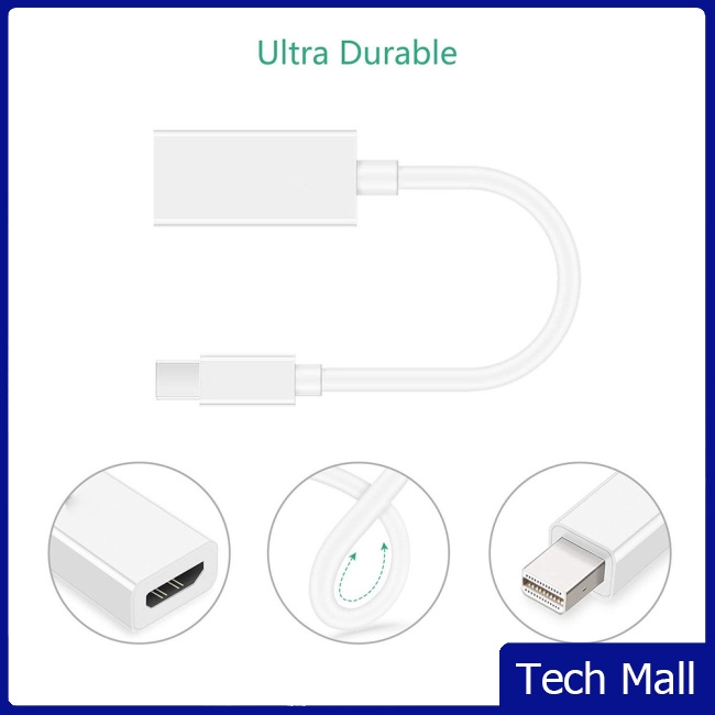 Đầu Chuyển Đổi 1080p Mini Displayport Sang Hdmi Cho Mac, Apple Macbook Pro