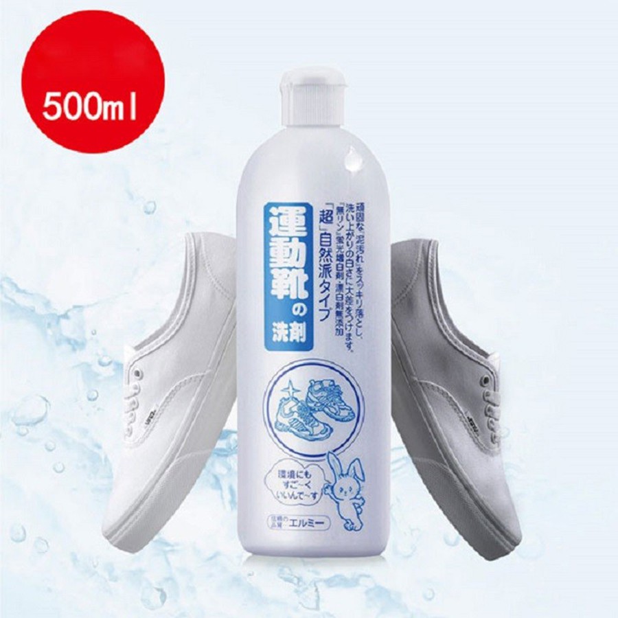 Nước giặt giầy Kose của Nhật dùng cho giầy thể thao và sneaker 500ml