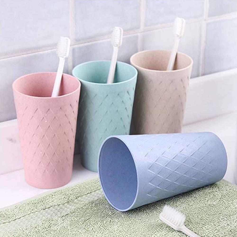 Giá Đỡ Bàn Chải Đánh Răng Bằng Rơm Lúa Mì Tiện Dụng