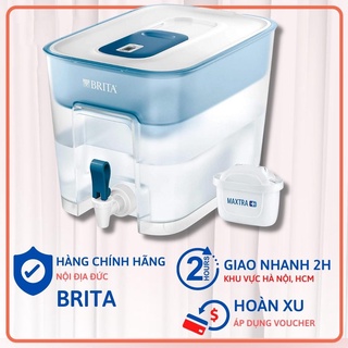 Bình lọc nước BRITA 8,2L, đi kèm lõi lọc Brita 120lit. GEM - Hàng Đức