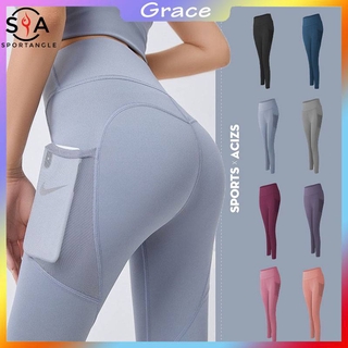 Quần Legging Thể Thao Có Túi Tiện Dụng Cho Nữ