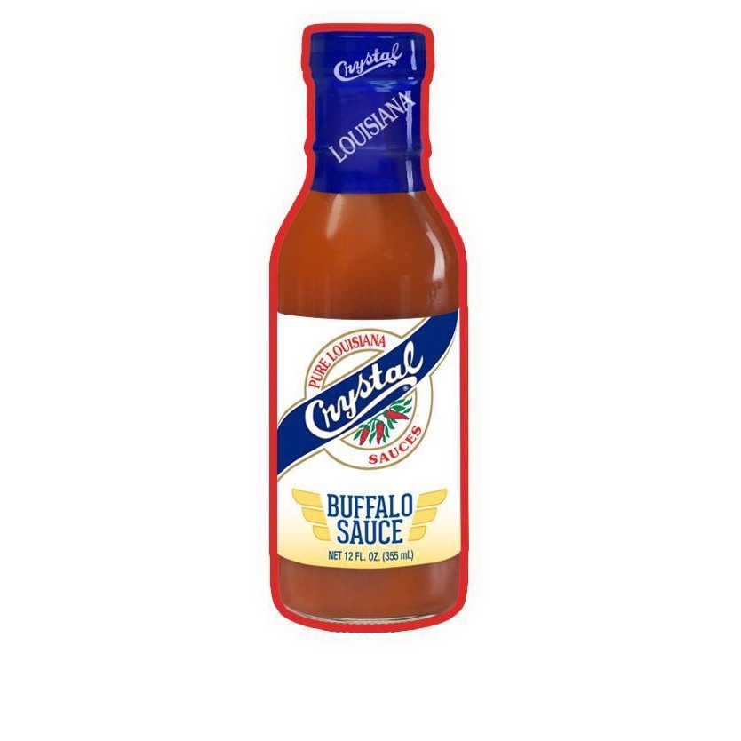 Xốt gà rán Buffalo [USA] CRYSTAL Wing Sauce